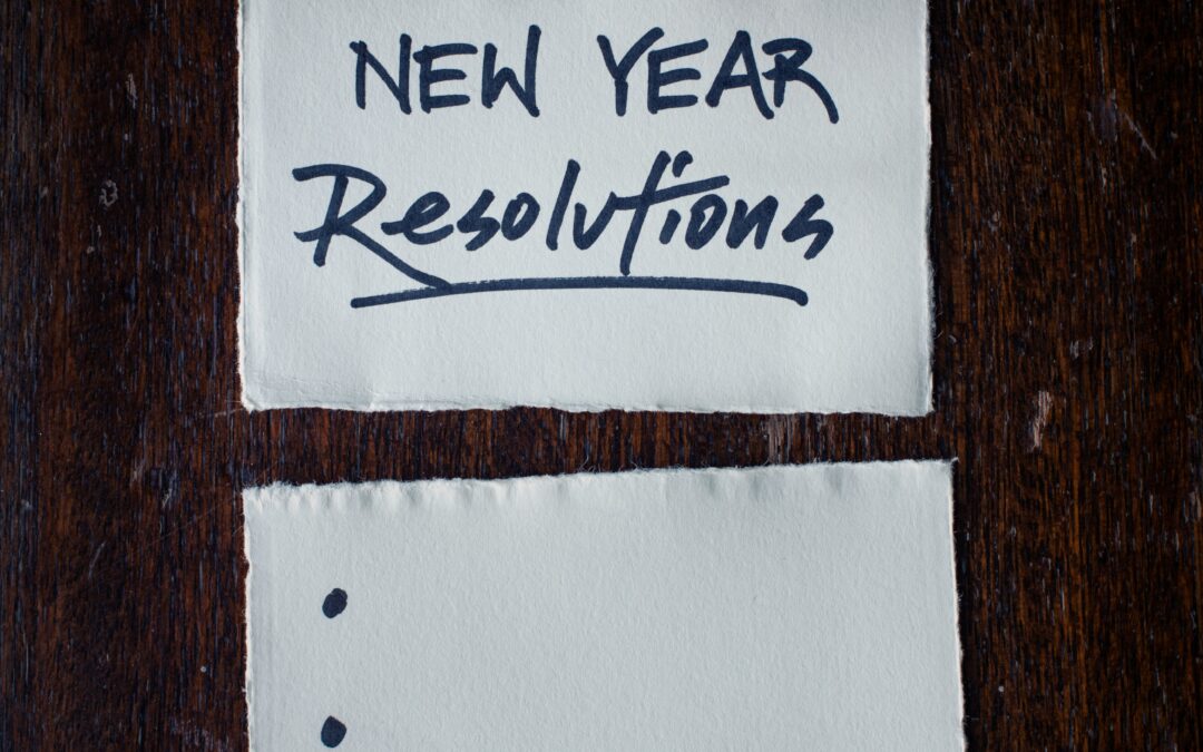 Resolve to make resolutions